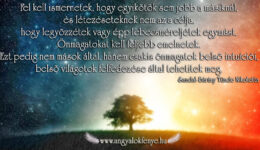 Angyali üzenet-Belső világotok felismerése