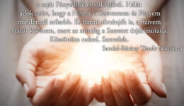 Angyali üzenet-Hálát adok Atyám