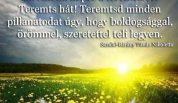 Angyali üzenet: Teremts