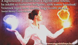 Angyali üzenet-Hallgass az érzéseidre