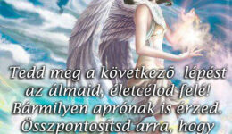 Angyali üzenet-Tedd meg a következő lépést