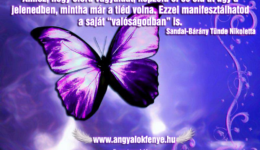 Angyali üzenet-Ahelyett, hogy küzdenél