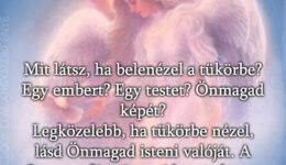 Angyali üzenet-Mit látsz a tükörben
