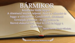 Angyali üzenet-Tiszta lappal