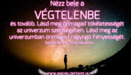 Angyali üzenet-Nézz bele a végtelenbe