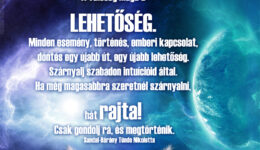 Angyali üzenet-A valóság maga a lehetőség