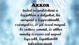 Angyali üzenet-Ne siettess semmit