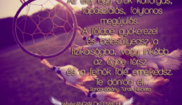 Angyali üzenet-Földbe süllyedsz, vagy égbe törsz