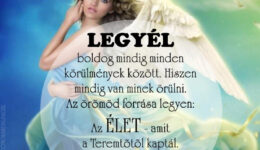 Angyali üzenet-Legyél boldog mindig