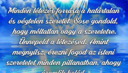 Angyali üzenet-Minden létezés forrása a határtalan szeretet