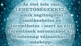 Angyali üzenet-Az élet tele van lehetőségekkel