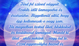 Angyali üzenet-Tárd fel szíved vágyait