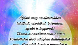 Angyali üzenet-Éljétek meg az életetekben található csodákat