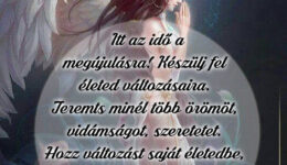 Angyali üzenet-Itt az idő a megújulásra