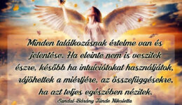 Angyali üzenet-Minden találkozásnak értelme van