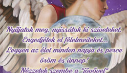 Angyali üzenet-Nyíljatok meg, nyissátok ki szíveteket