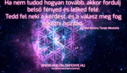 Angyali üzenet-Ha nem tudod hogyan tovább