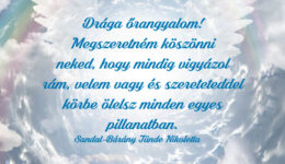 Angyali üzenet-Hála az őrangyalodnak