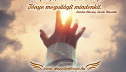 Angyali üzenet-Isten fénye, akárcsak a Nap