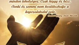 Angyali üzenet-Isten mindig veled van