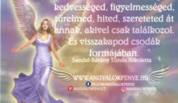 Angyali üzenet-Legyél mindennap ajándék mindenkinek