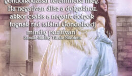 Angyali üzenet-Gondolkodj mindig pozitívan