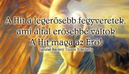 Angyali üzenet-A Hit a legerősebb fegyveretek