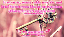 Angyali üzenet-Bármerre is mész
