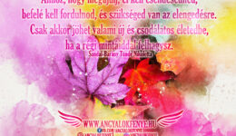Angyali üzenet-Csendesedj el