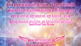 Angyali üzenet: Isten a legvéletlenebb időpontokban is üzenhet számodra