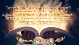 Angyali üzenet-A teremtés eszköze te magad vagy