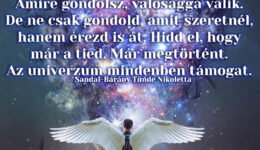 Angyali üzenet-Amire gondolsz, valósággá válik