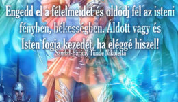 Angyail üzenet-Engedd el a félelmeidet