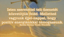 Angyali üzenet-Isten szeretettel teli üzenetét közvetítjük
