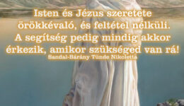 Angyali üzenet-Isten és Jézus szeretete örökkévaló