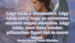 Angyali üzenet-Légy hálás a létezésedért
