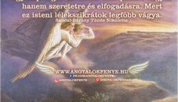 Angyali üzenet-Isteni lélekszikrátok legfobb vágya