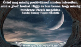 Angyali üzenet: Minden este hálásan gondolj vissza a napra