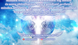 Angyali üzenet-Minden sokkal gördülékenyebben fog menni