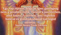 Angyali üzenet: Az igazi gazdagság nem a pénzben rejlik