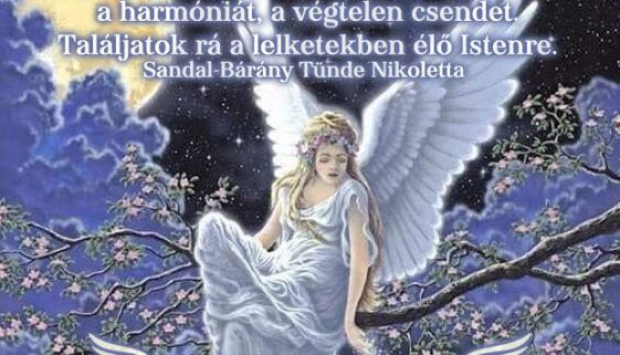 Angyali üzenet: Keressétek belsőtökben a harmóniát