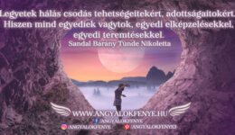 Angyali üzenet: Legyetek hálás csodás tehetségeitekért