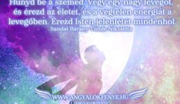 Angyali üzenet: Érezd az életet