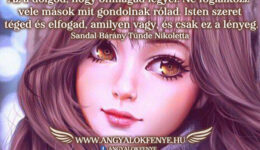 Angyali üzenet-Az a dolgod, hogy önmagad legyél-AF