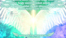 Angyali üzenet: Letöröljük könnyeidet