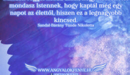 Angyali üzenet: Mondj köszönetet Istennek