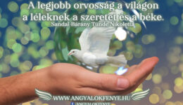 Angyali üzenet: A legjobb orvosság