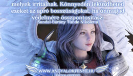 Angyali üzenet: Minden dolog csak átmeneti