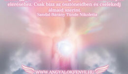 Angyali üzenet: Rendelkezel már minden támogatással