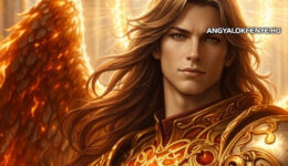 Angyal - arkangyal férfi arany páncélban - Harcos angyal -Angyali üzenet: A sejtek intelligenciája